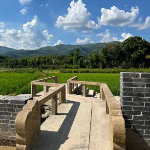 九江花岗岩仿古石材景区使用案例