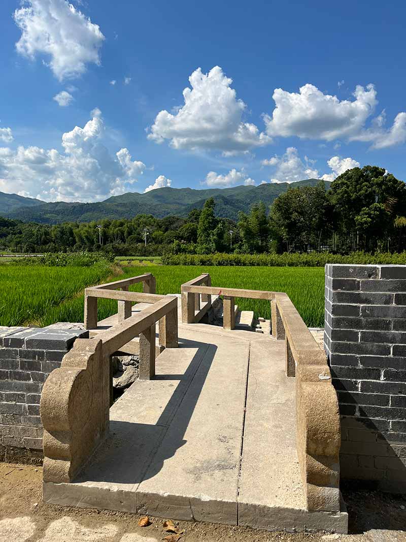 九江花岗岩仿古石材景区使用案例