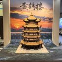九江仿古石文创作品-黄鹤楼