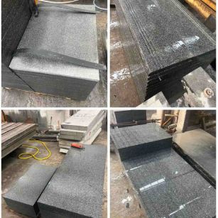 九江 芝麻黑地铺石材