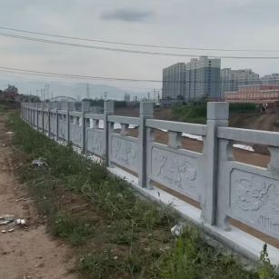 九江 石材河道栏杆