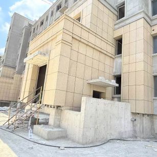 九江 黄金麻干挂，工地实拍