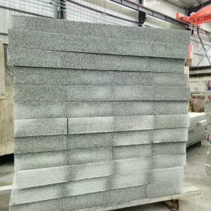 九江 芝麻白10公分300*600广场地铺，A料定制，尺寸标准，厚薄均匀