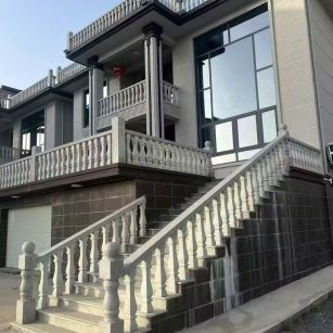 九江 芝麻白别墅阳台栏杆，楼梯栏杆