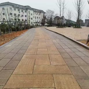 九江仿古石铺装效果