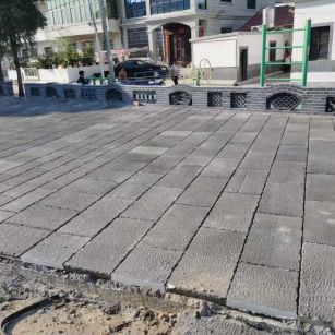 九江仿古石铺装效果