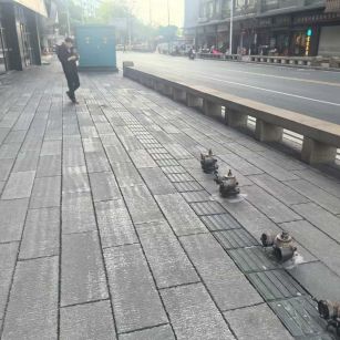 九江仿古石铺装效果