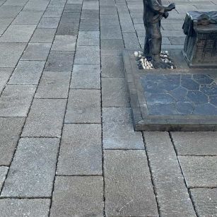 九江仿古石铺装效果