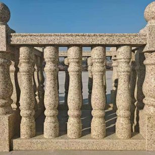 九江 黄金麻栏杆（扶手，花瓶柱，将军柱）