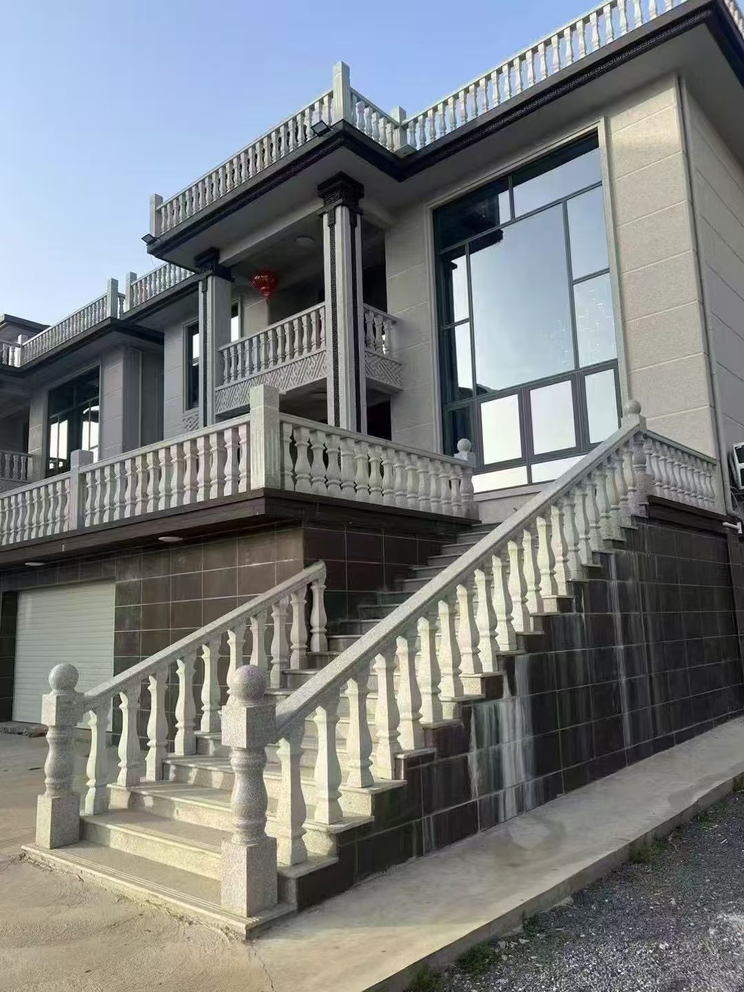 九江 芝麻白别墅阳台栏杆，楼梯栏杆