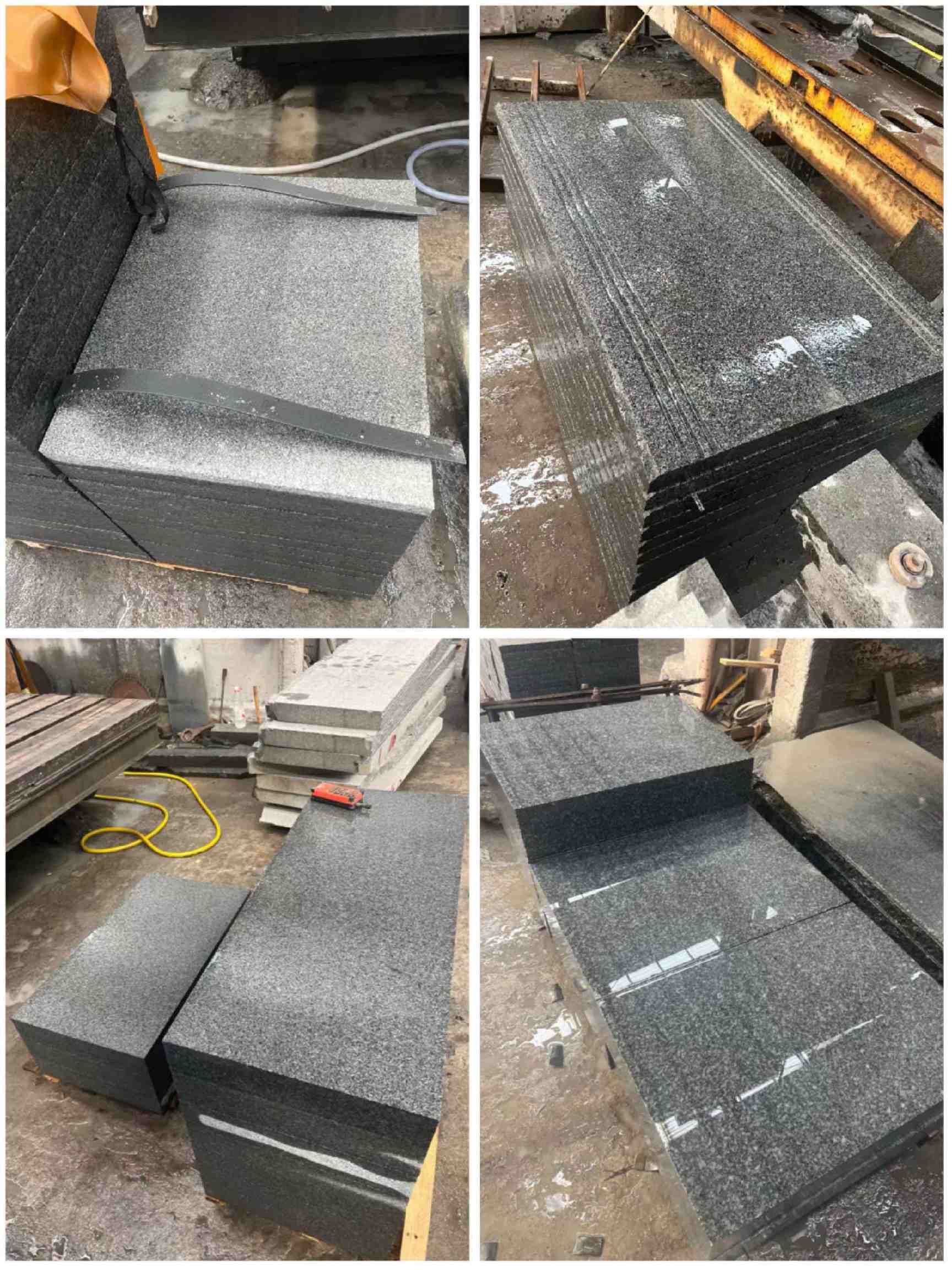 九江 芝麻黑地铺石材