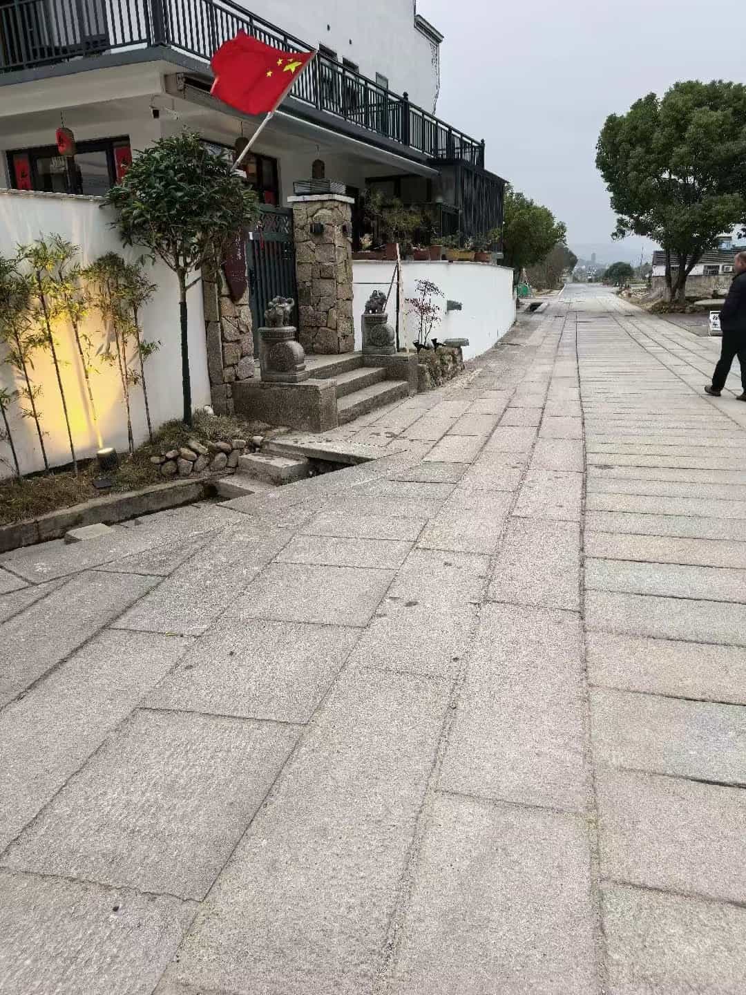 九江仿古石铺装效果