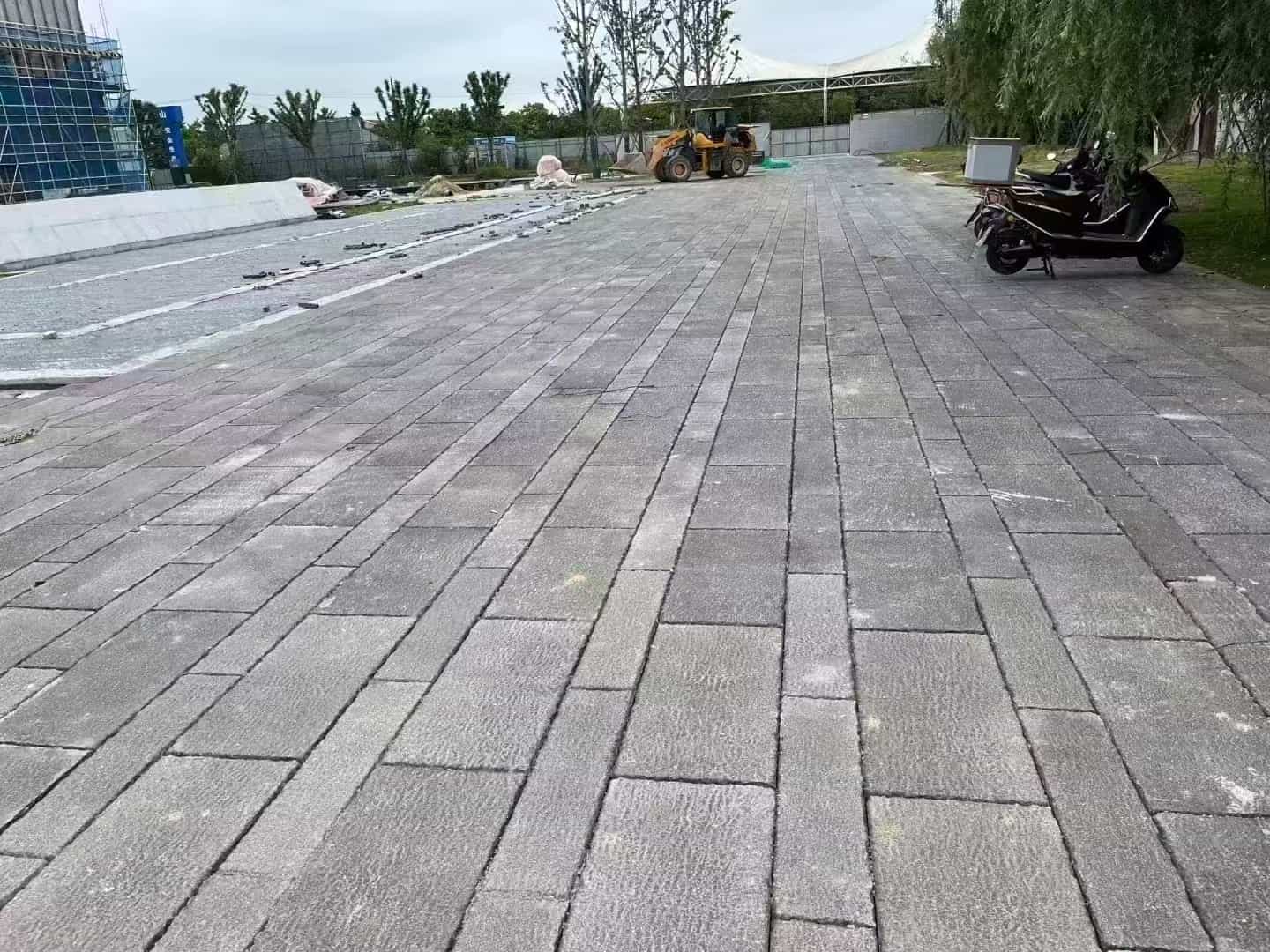 九江仿古石铺装效果