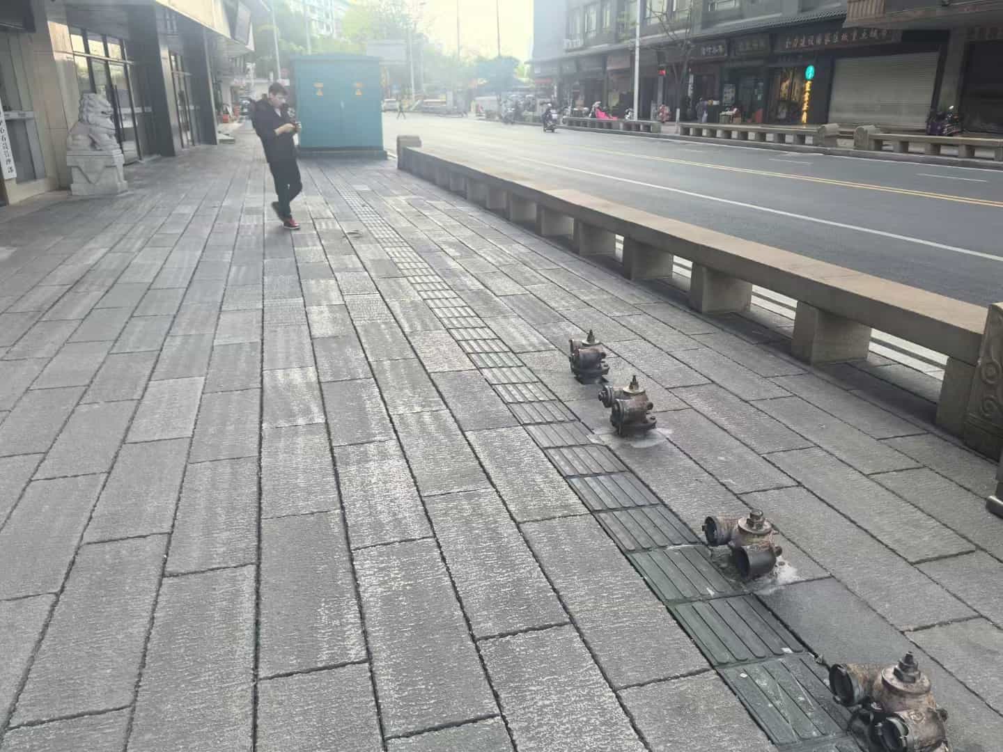 九江仿古石铺装效果