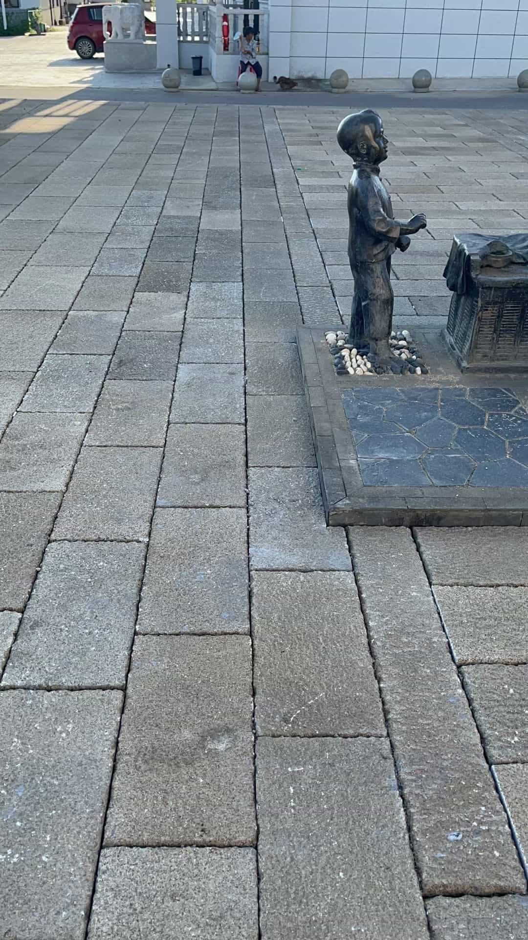 九江仿古石铺装效果