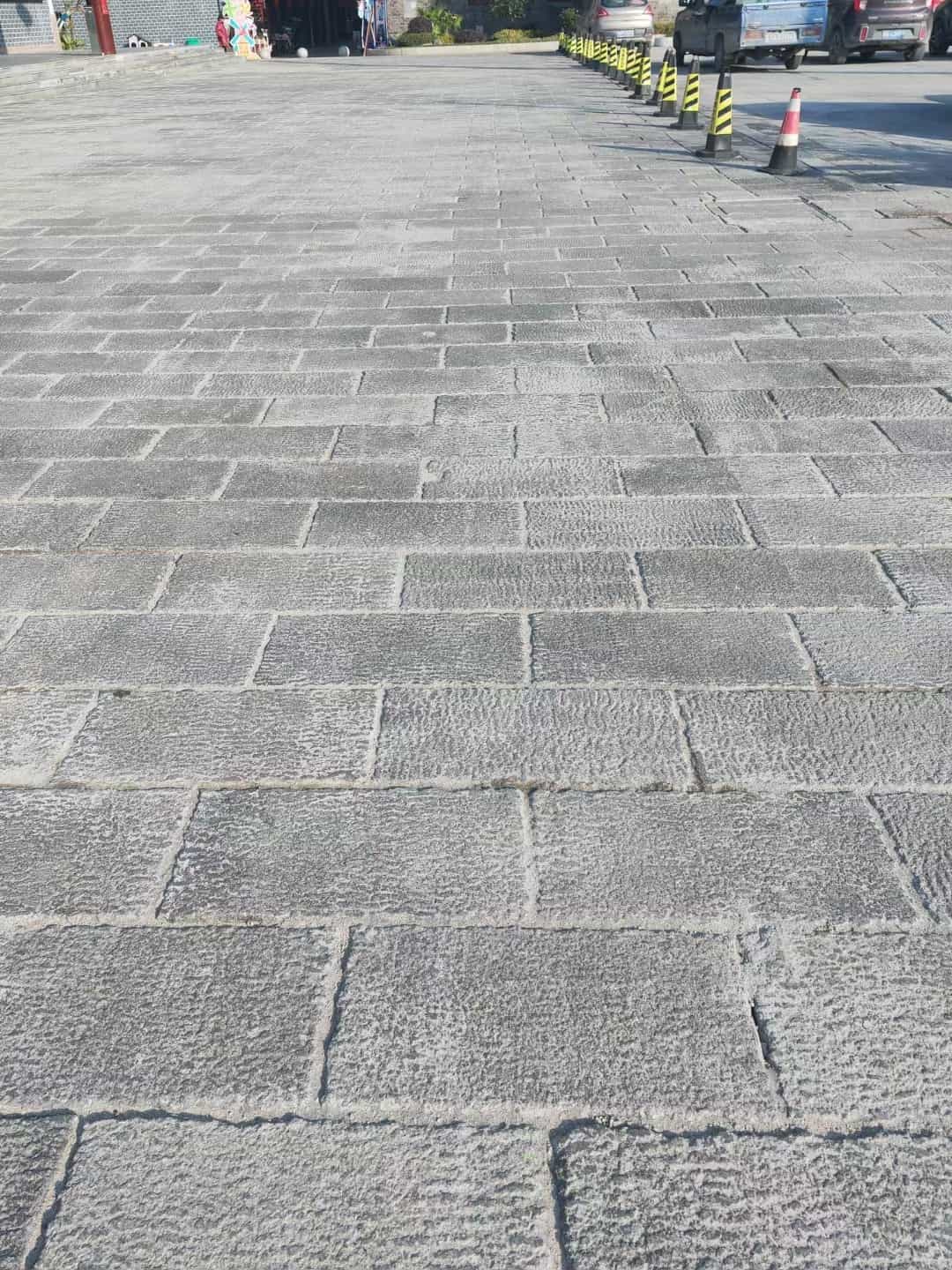 九江仿古石铺装效果