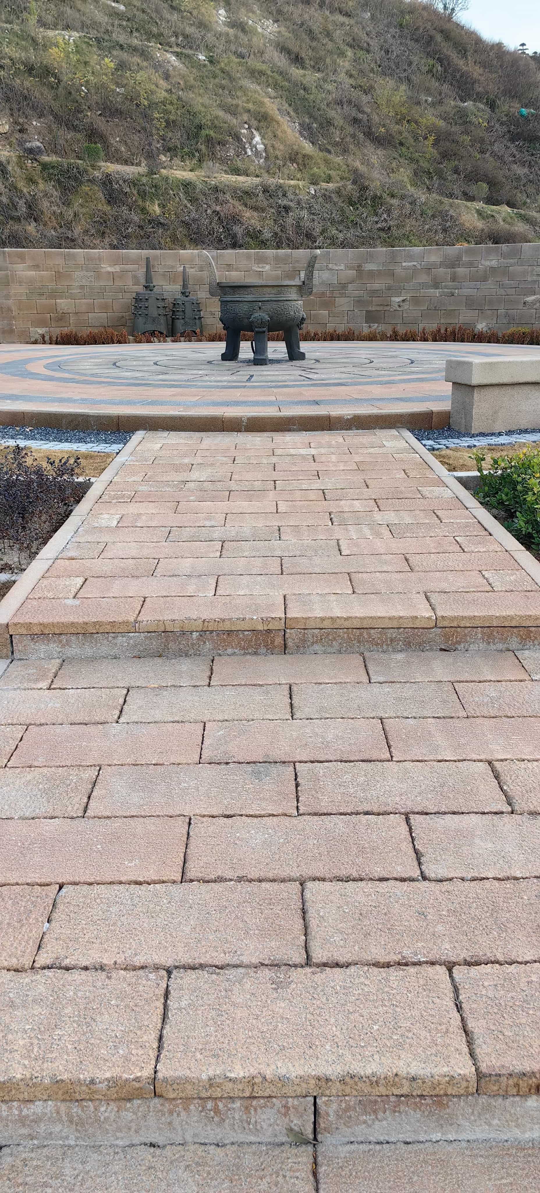 九江仿古石铺装效果