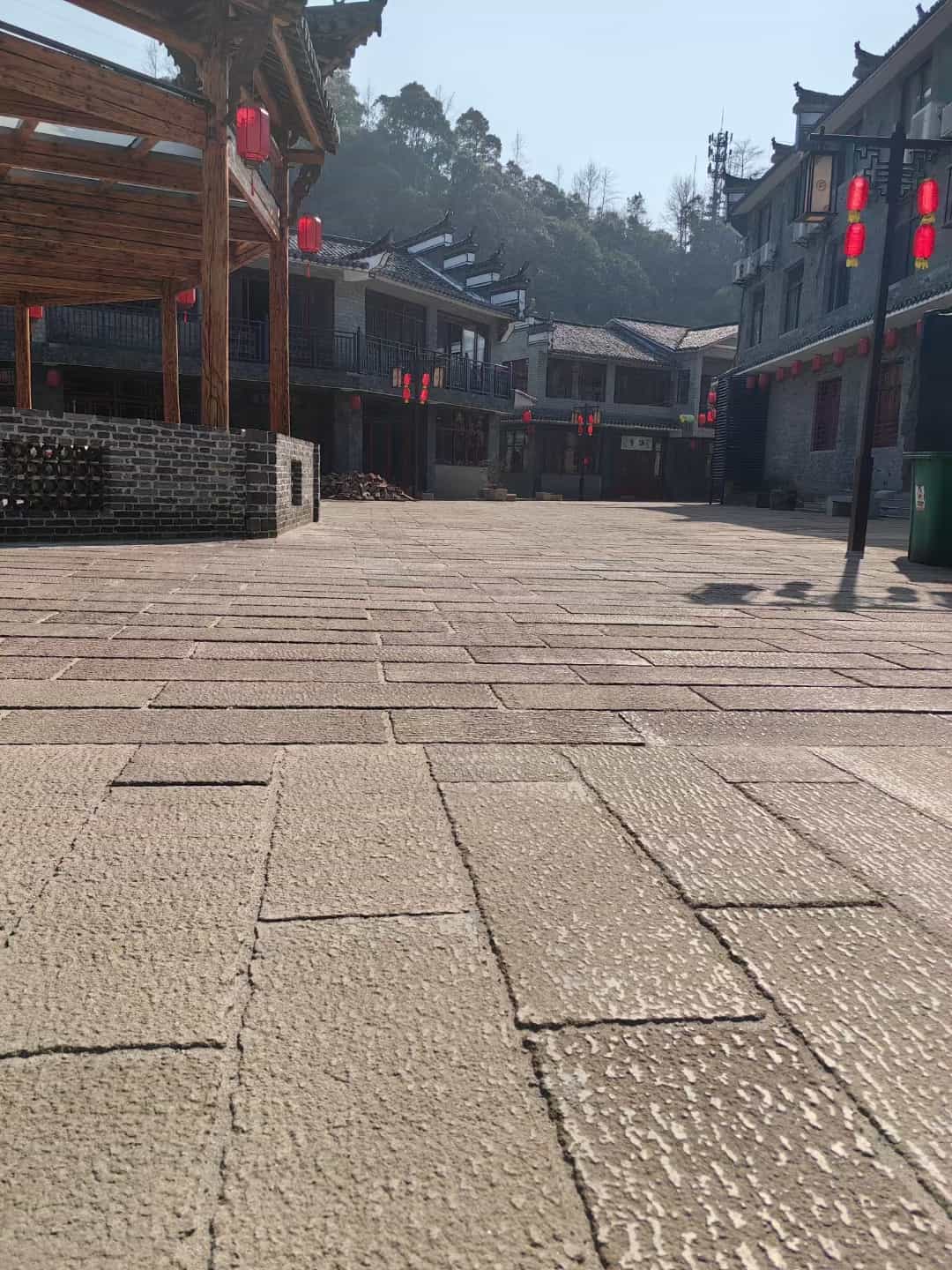 九江仿古石铺装效果