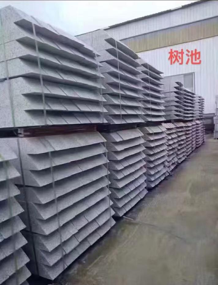 九江 芝麻灰切头树池