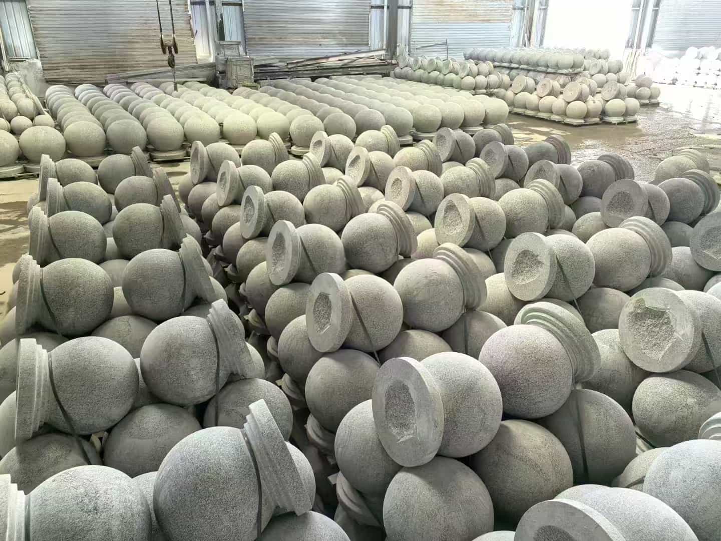 九江石材挡车球