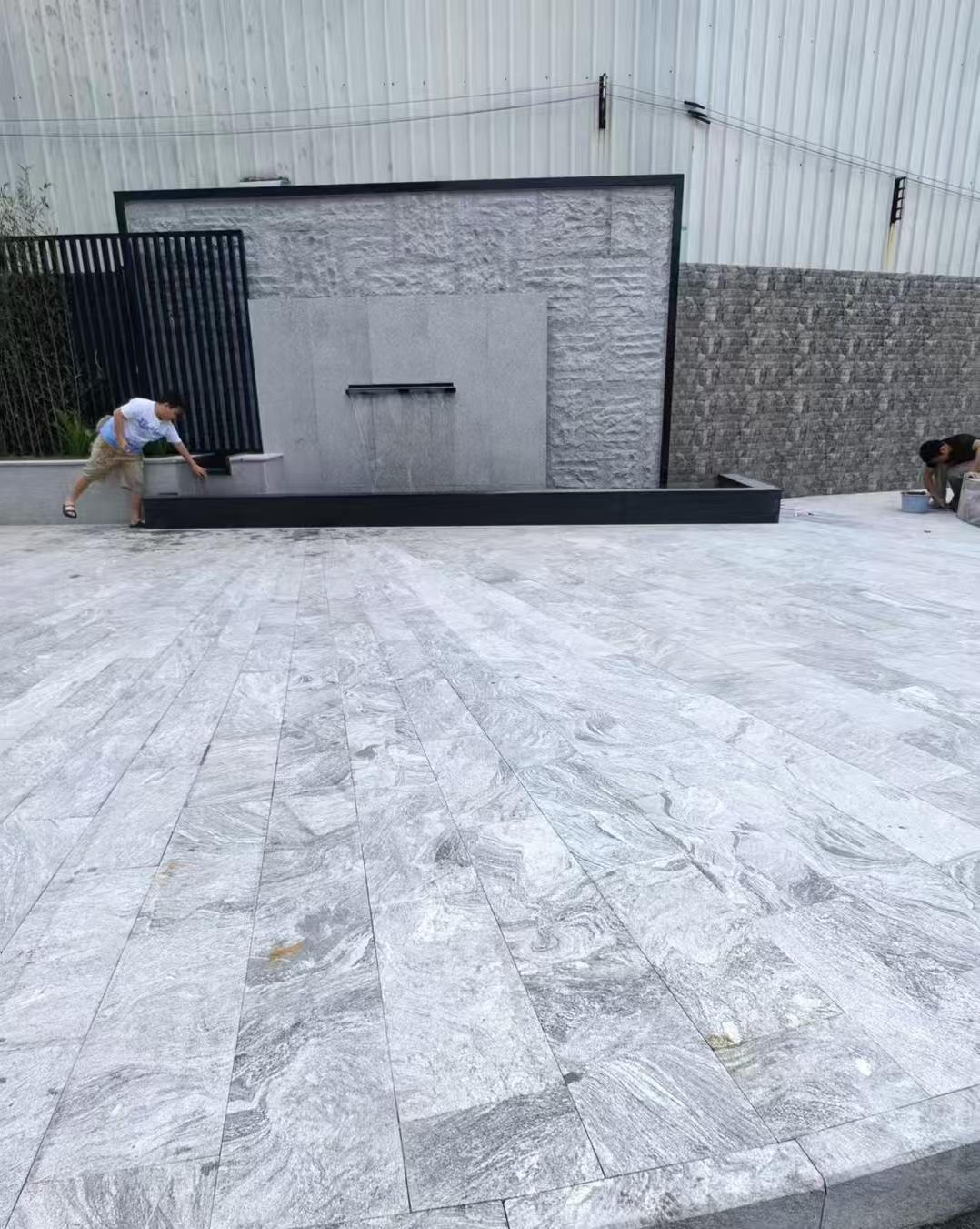 九江 浪淘沙铺装效果