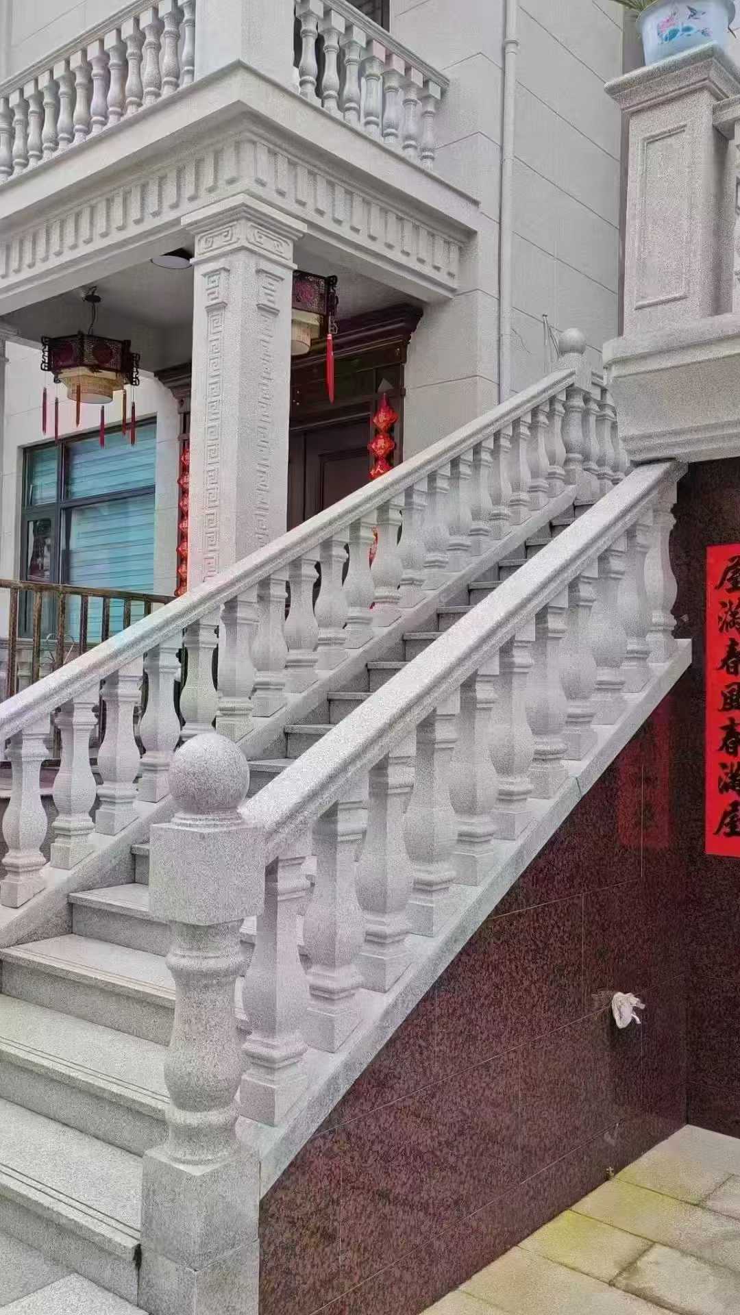 九江 天然石材 阳台庭院护栏、栏杆