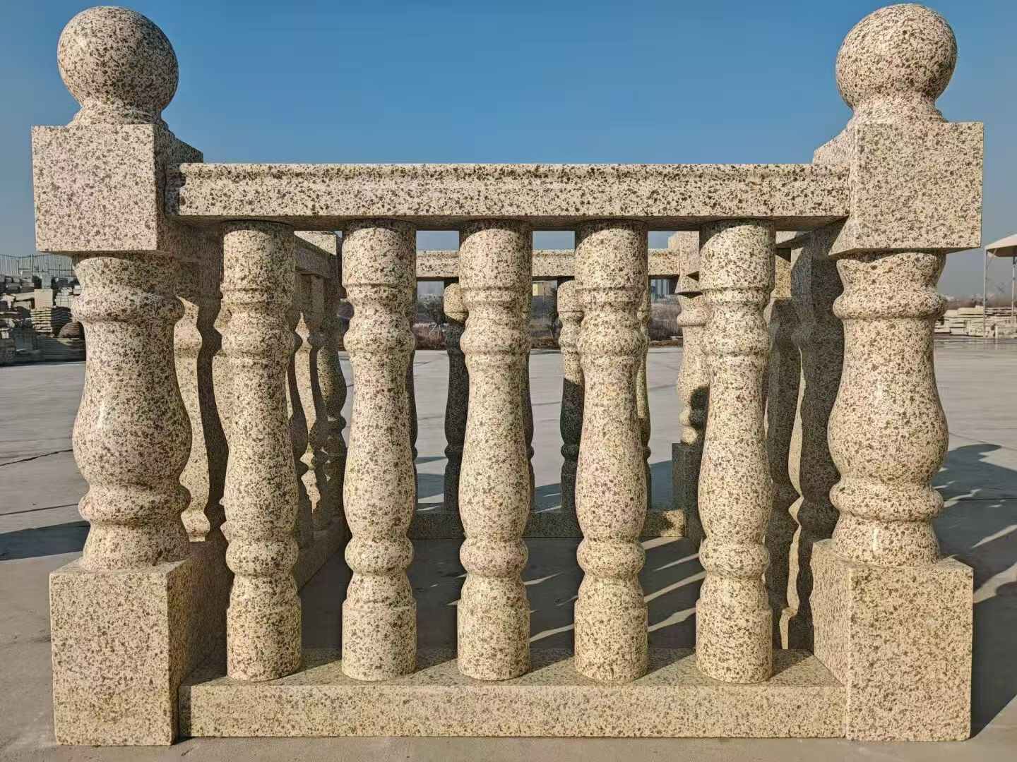 九江 黄金麻栏杆（扶手，花瓶柱，将军柱）