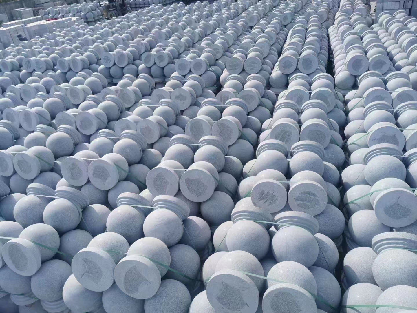 九江芝麻白挡车球